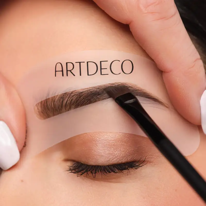Eye Brow Stencils with Brush Applicator