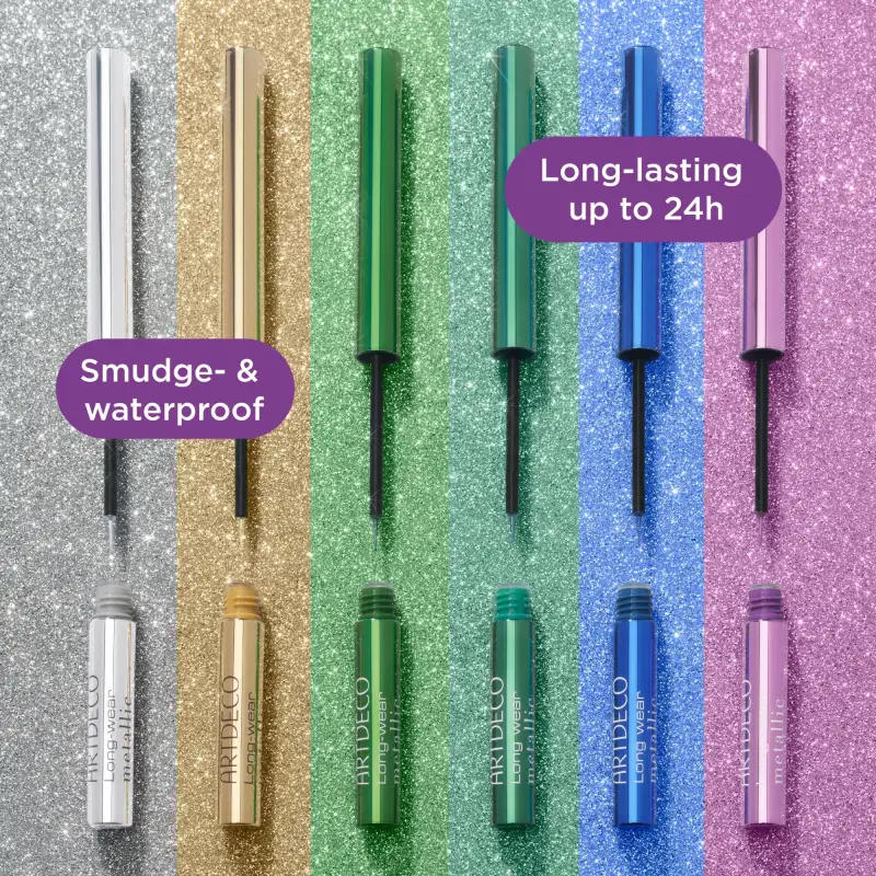 Long-wear Metallic Liquid Liner