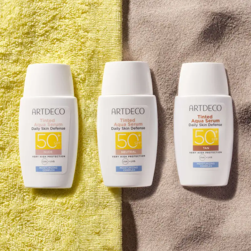 Tinted Aqua Serum Daily Skin Defense SPF50+